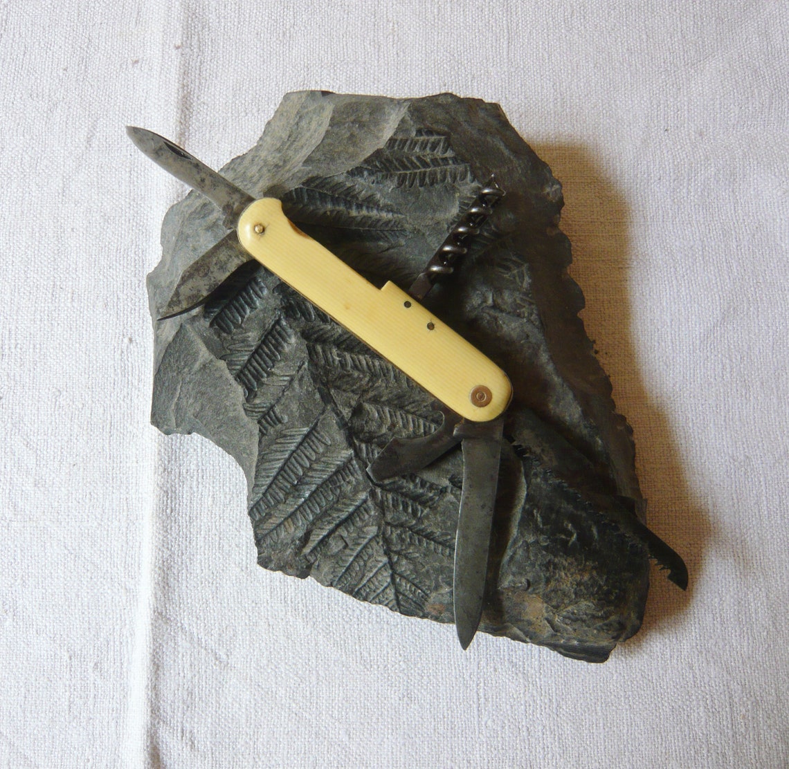 Antique Pocket Knife Multi tool folding knife bakelite handle Etsy