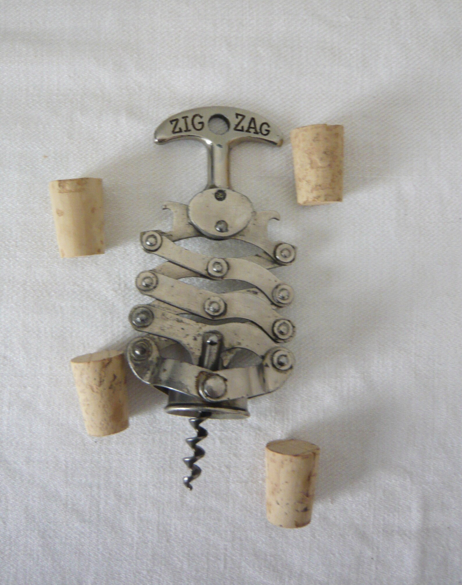 Zig Zag Corkscrew 1948 French Corkscrew Wine Bottle Opener Etsy