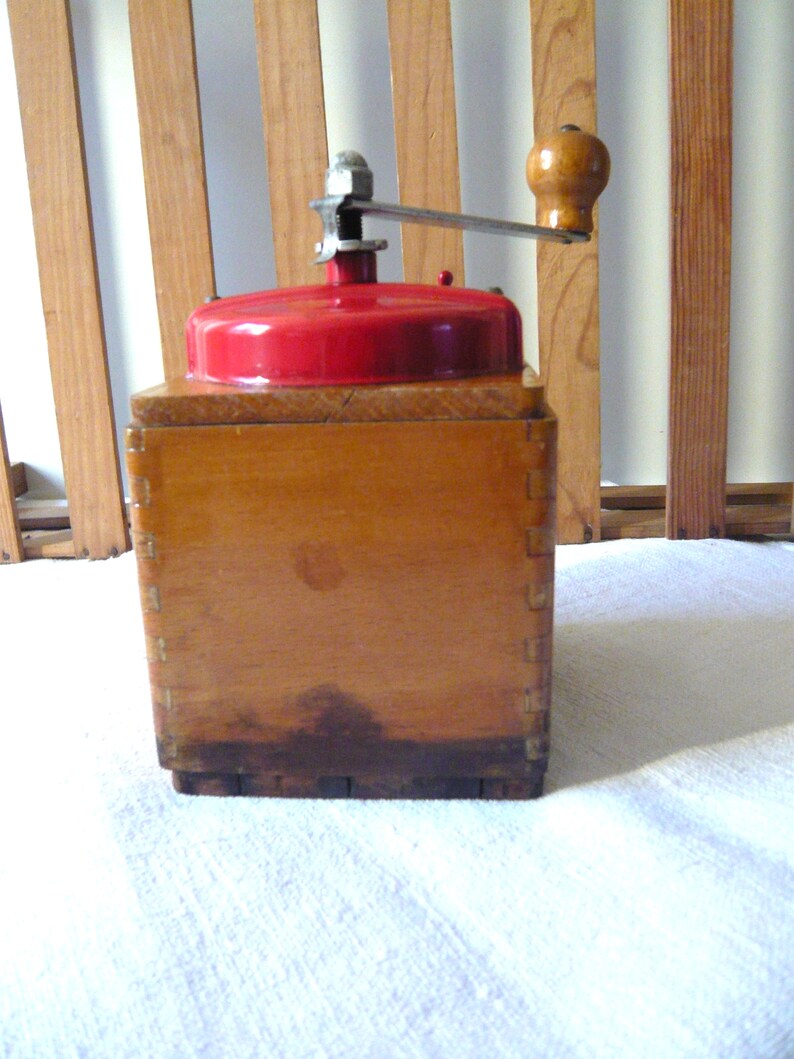 Peugeot Coffee Grinder French Vintage Coffee Mill 1950s Kitchen Decor Kitchen Accessories image 6