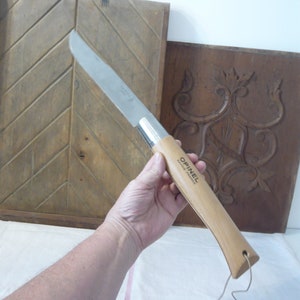 Navaja plegable grande Opinel número 13 &quot;El Gigante&quot;. Navaja de colección. Navajas de 1990. Longitud: 50 cm.