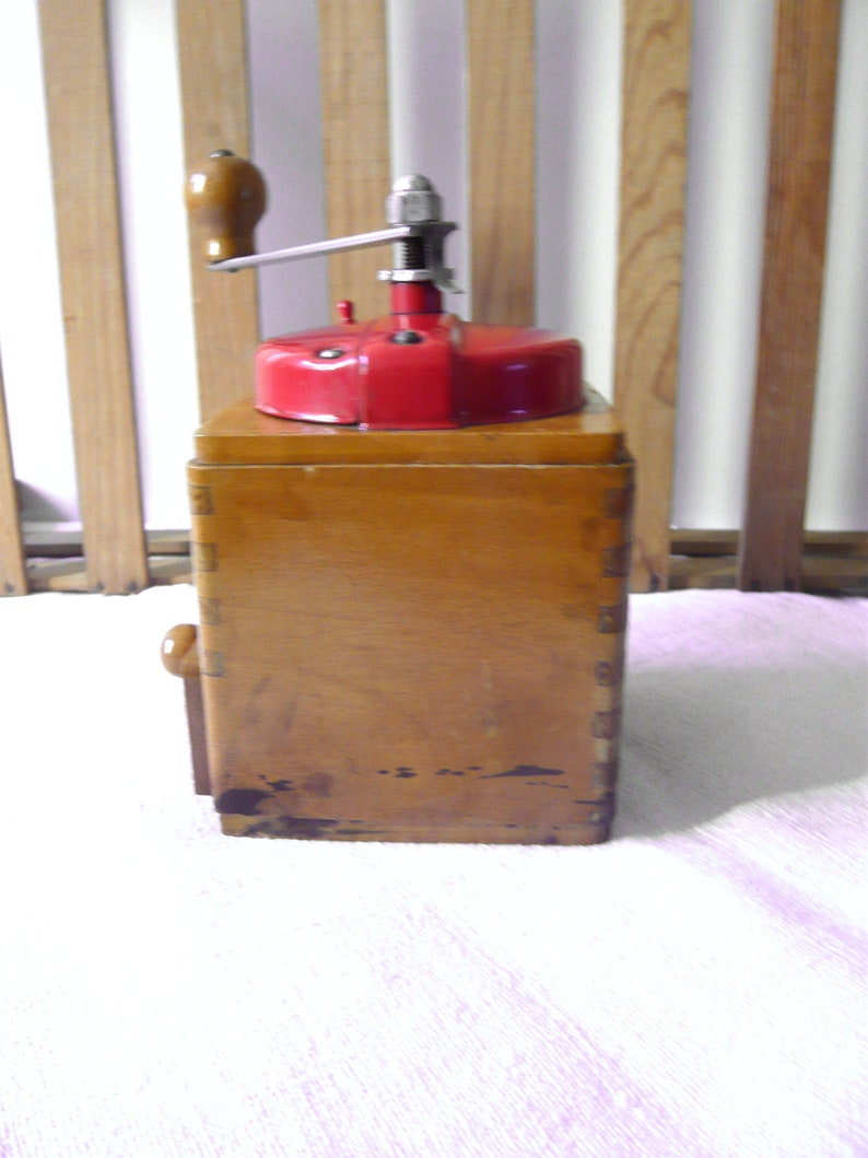 Peugeot Coffee Grinder French Vintage Coffee Mill 1950s Kitchen Decor Kitchen Accessories image 5