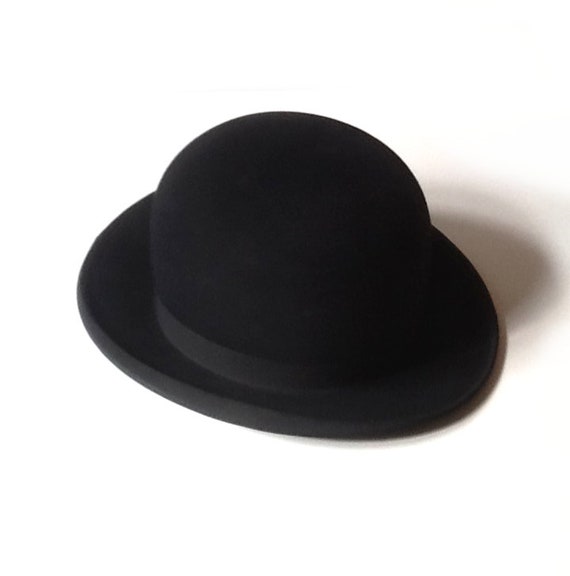 Bowler Hat Vintage 1900-1930s Bowler Hat Men Bowl… - image 7