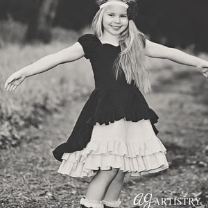 Belle Rokoko Französisch Prinzessin Kleid Sofortiger Download PDF Schnittmuster Separate Pettiskirt Tutorial Enthalten Mädchen Sz 6-12M bis 10