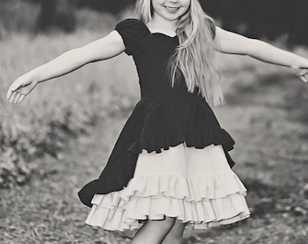 Belle Rococó Vestido de Princesa Francesa Descarga Instantánea PDF Patrón de Costura Separado Pettiskirt Tutorial Incluido Niñas Sz 6-12M a 10