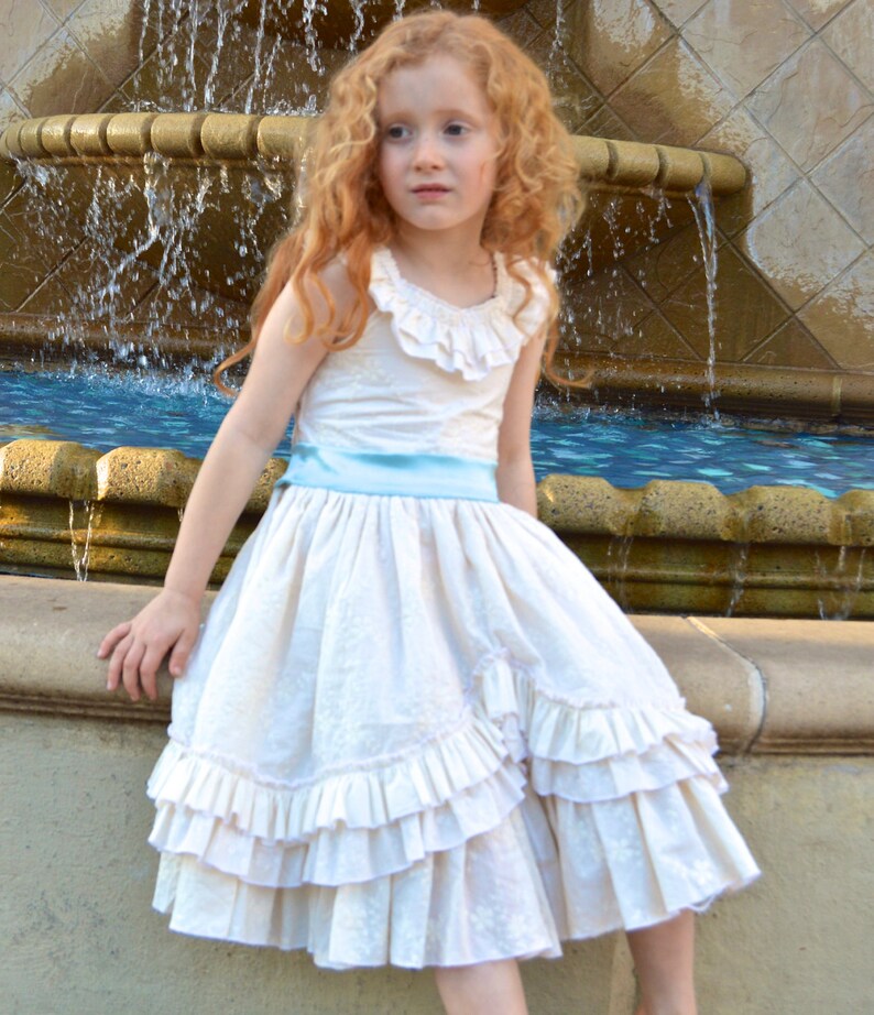 Instant Download PDF Sewing Pattern Lily Mae Swooping Ruffle - Etsy