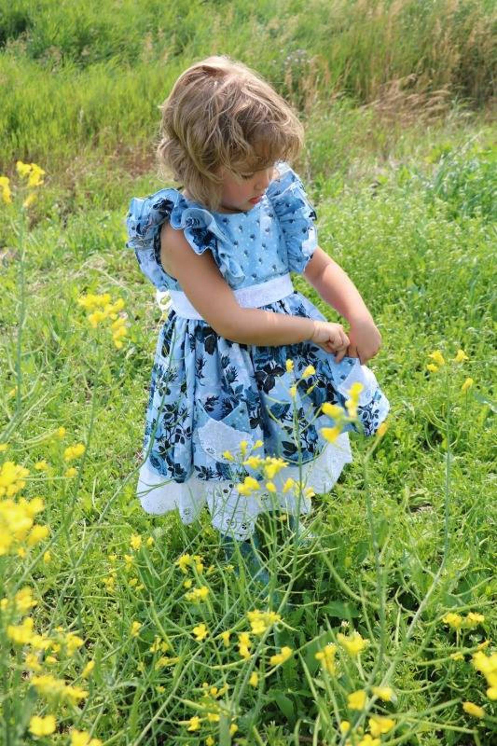 Sale...buy 2 Get 1 Free..ruthie's Picnic Dress Girl's Etsy