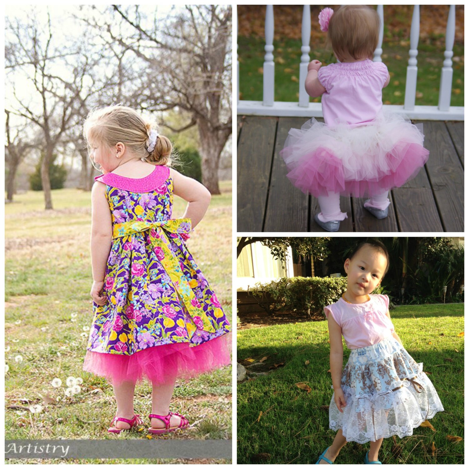 Instant Download PDF Sewing Pattern Tutorial Pettiskirt Party Etsy
