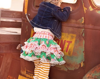 Instant Download PDF Sewing Tutorial Angelina Tutu Skirt Girls Sizes 6-12M to 12
