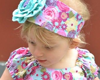 Ella Rose Headband and Brooch 6-12m through Adult PDF Sewing Pattern