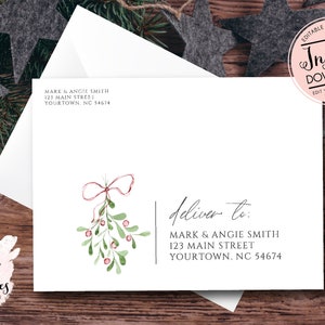 Diy Address Label Template, 8x2 Inch Wrap Around Envelope Sticker for  Modern Wedding Invitations, Printable Editable Download 