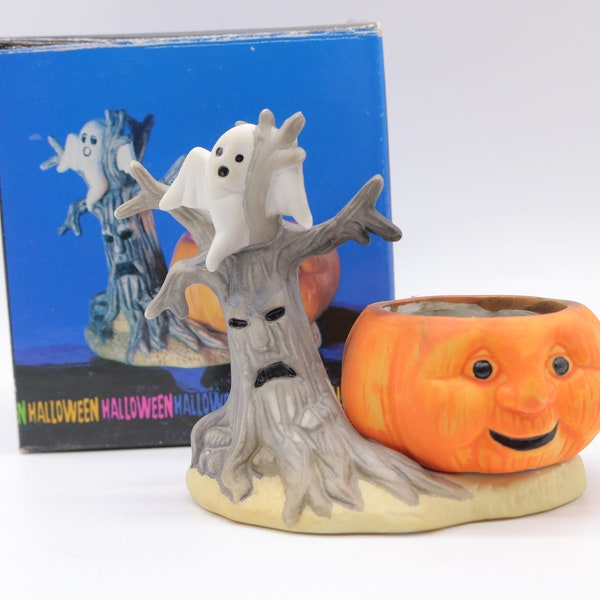 Halloween Tree Candle Holder Etsy