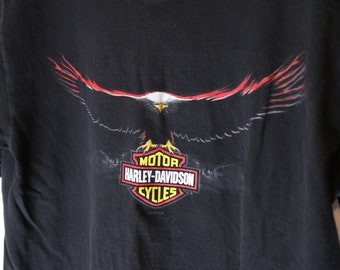 Harley Davidson Oversized Shirt - Etsy