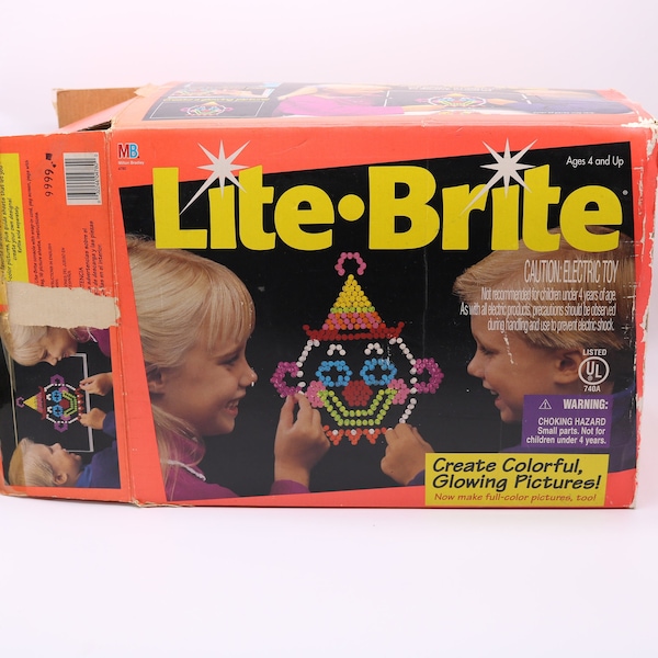 Vintage 90s Lite Brite Toy