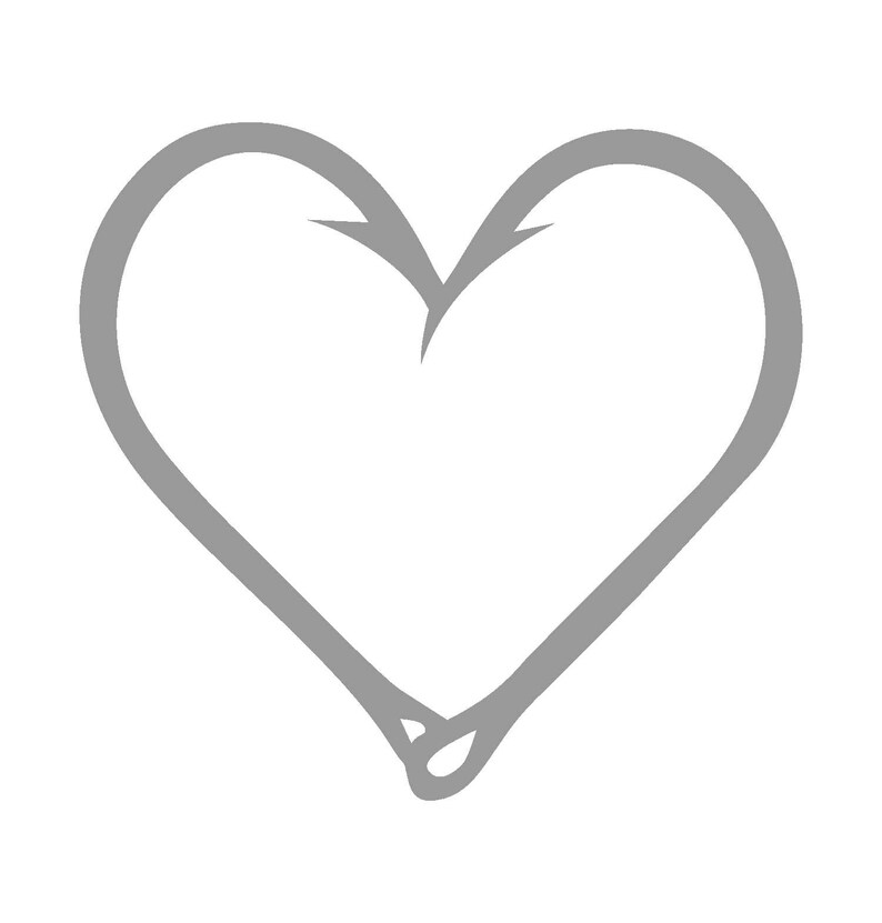 Free Free 261 Heart Fishing Hook Svg SVG PNG EPS DXF File