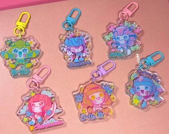 Transformers One Glitter Acrylic Keychains