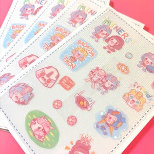 Transformers One Tranparent Sticker Sheet