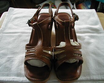 bass sandals 1980s