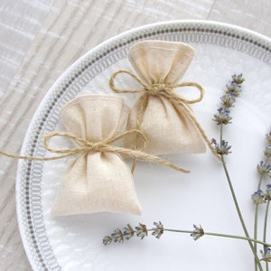 Mini sacchetti di juta, piccole bomboniere, sacchetti di mussola per la sposa, regali per damigelle d'onore, sacchetti regalo di compleanno, bomboniere, sacchetti per battesimo, regali di ringraziamento