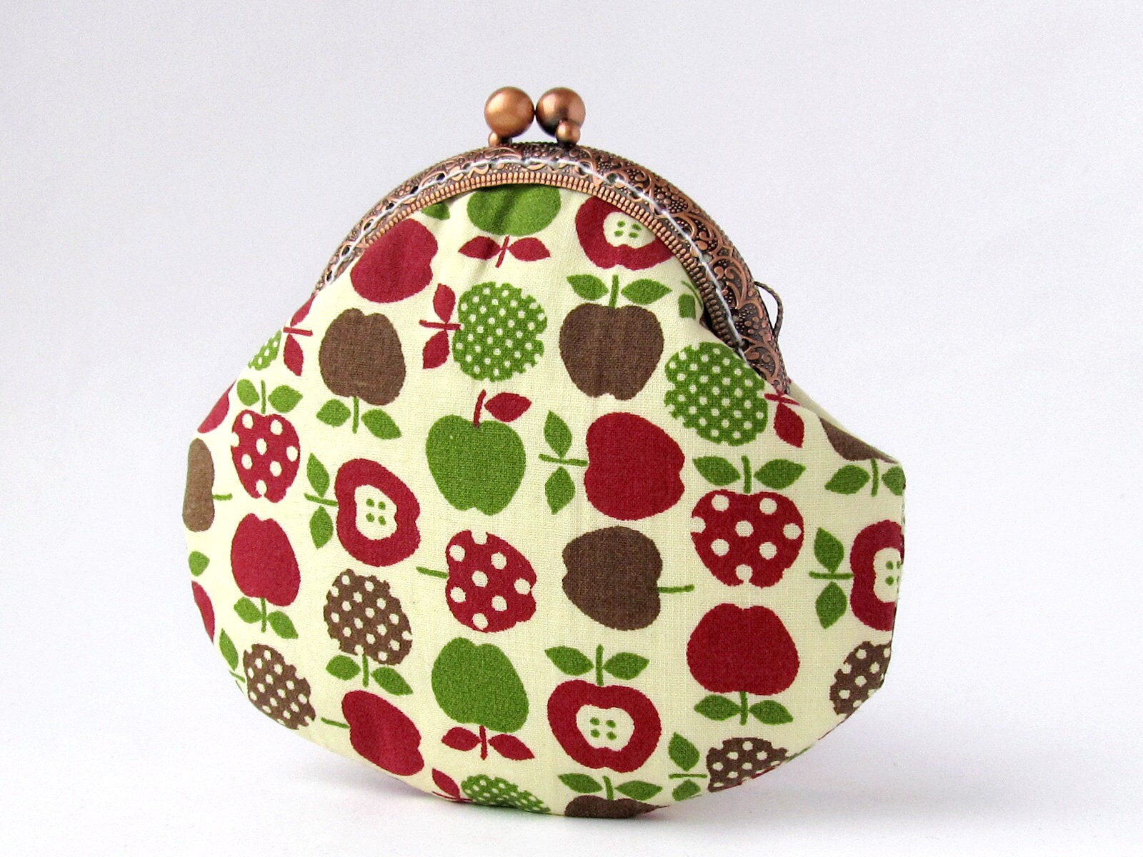 Apple Coin Purse - Etsy