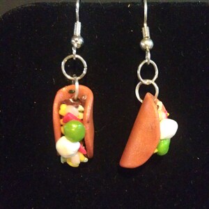 Taco Earrings