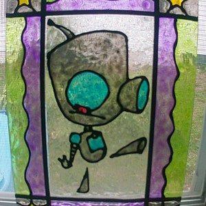 GIR Robot Stained Glass Painting