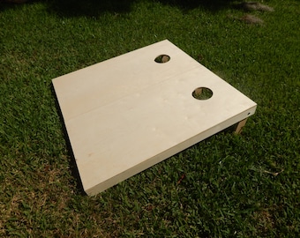 Unfinished Corn Hole Board Set With Bags