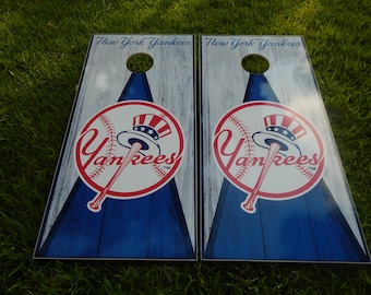 Regulation New York Yankees Cornhole Boards W/ Bags