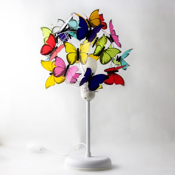 rainbow bedside lamp