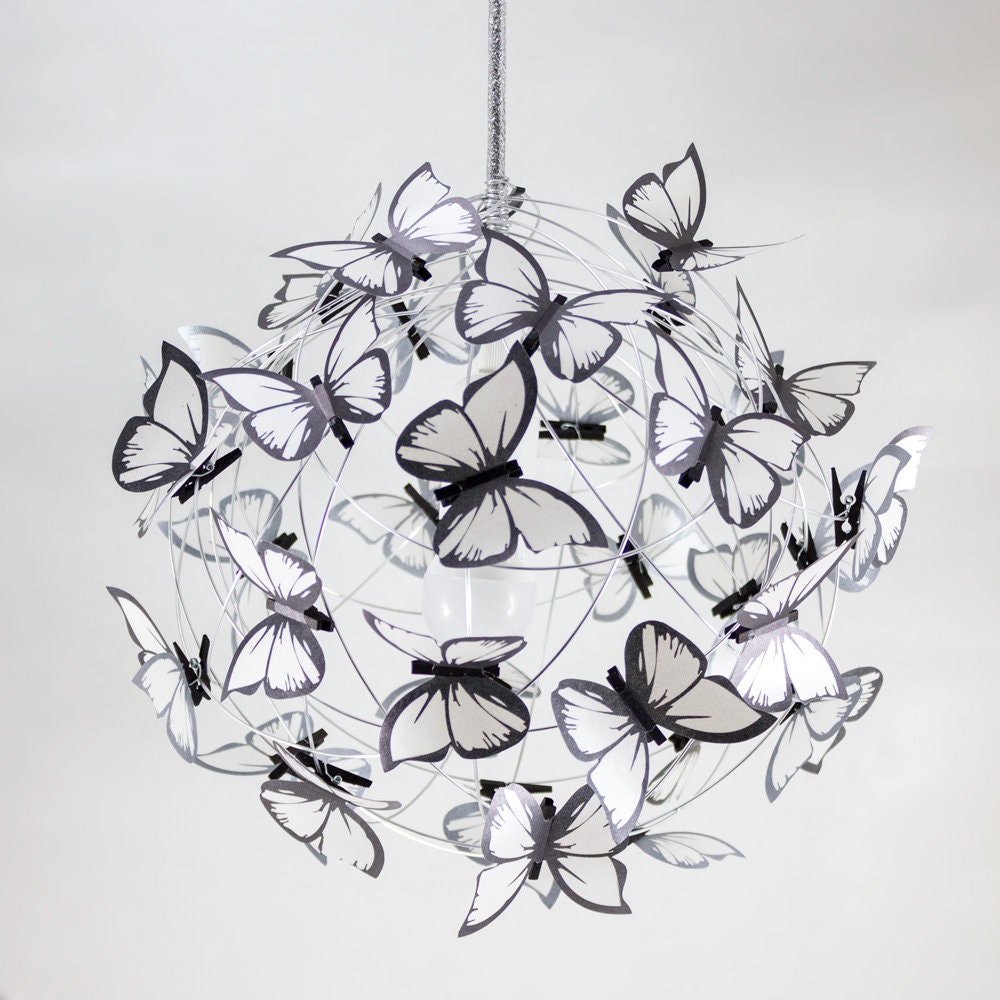 Butterfly Shadow Lamp: Montessori Style Decor