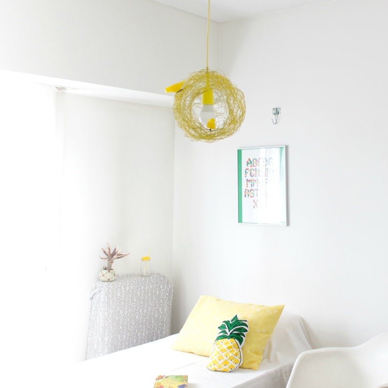 special chandellier for kids original design funny light for children yellow Bird lamp pendant Kids bird lamp,Chandelier