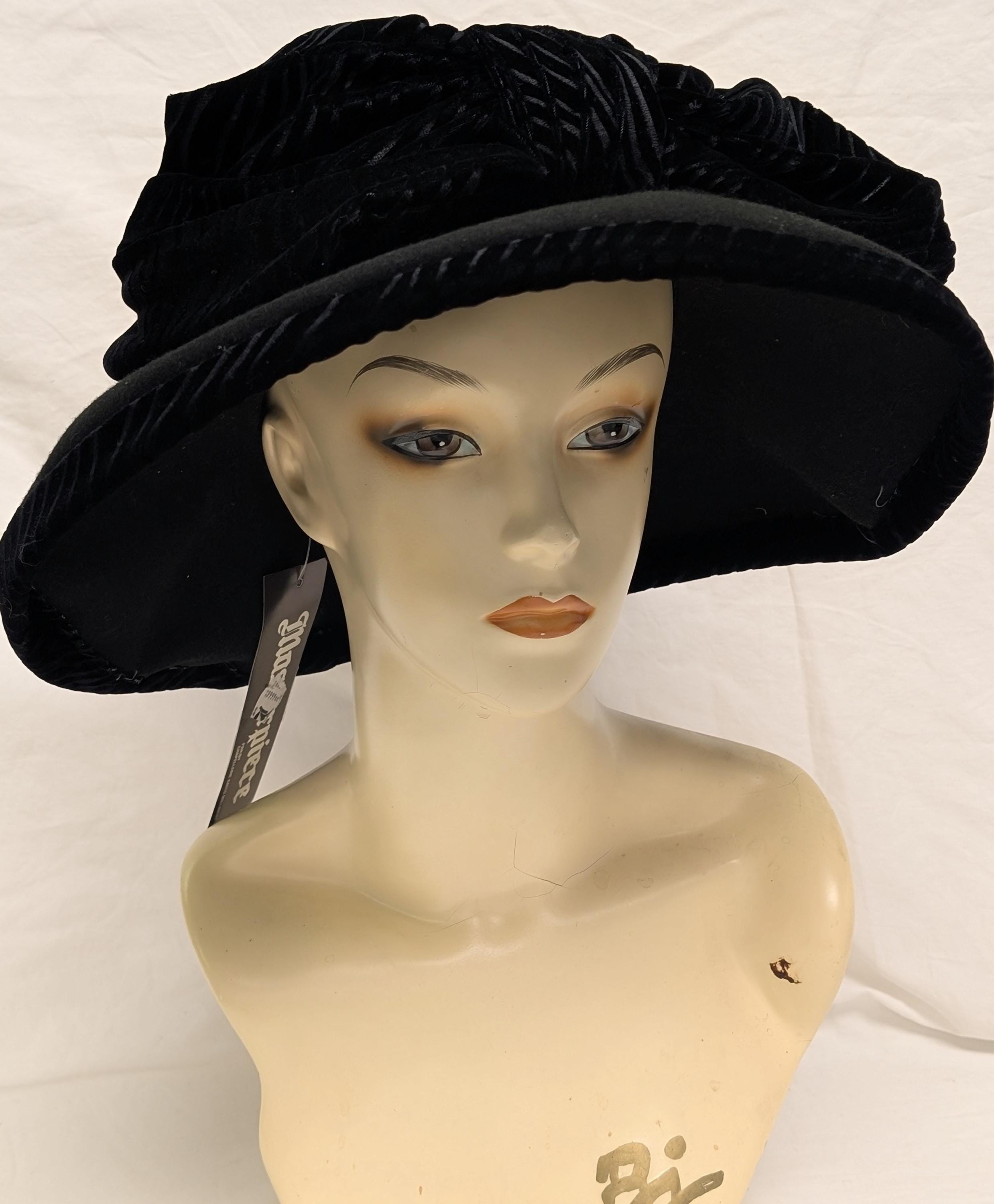 ? Boutique Kates Canada Elegant Black and Brown Women\'s Hat Kates Hat Canada - Etsy Canada main image 3