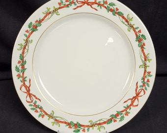 Royal Worcester Holly Ribbons Bone China Soup Bowl - Etsy