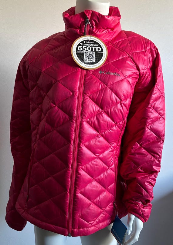 NWT. Columbia Omni Heat Turbo Down 650 TD Puffer Down Jacket