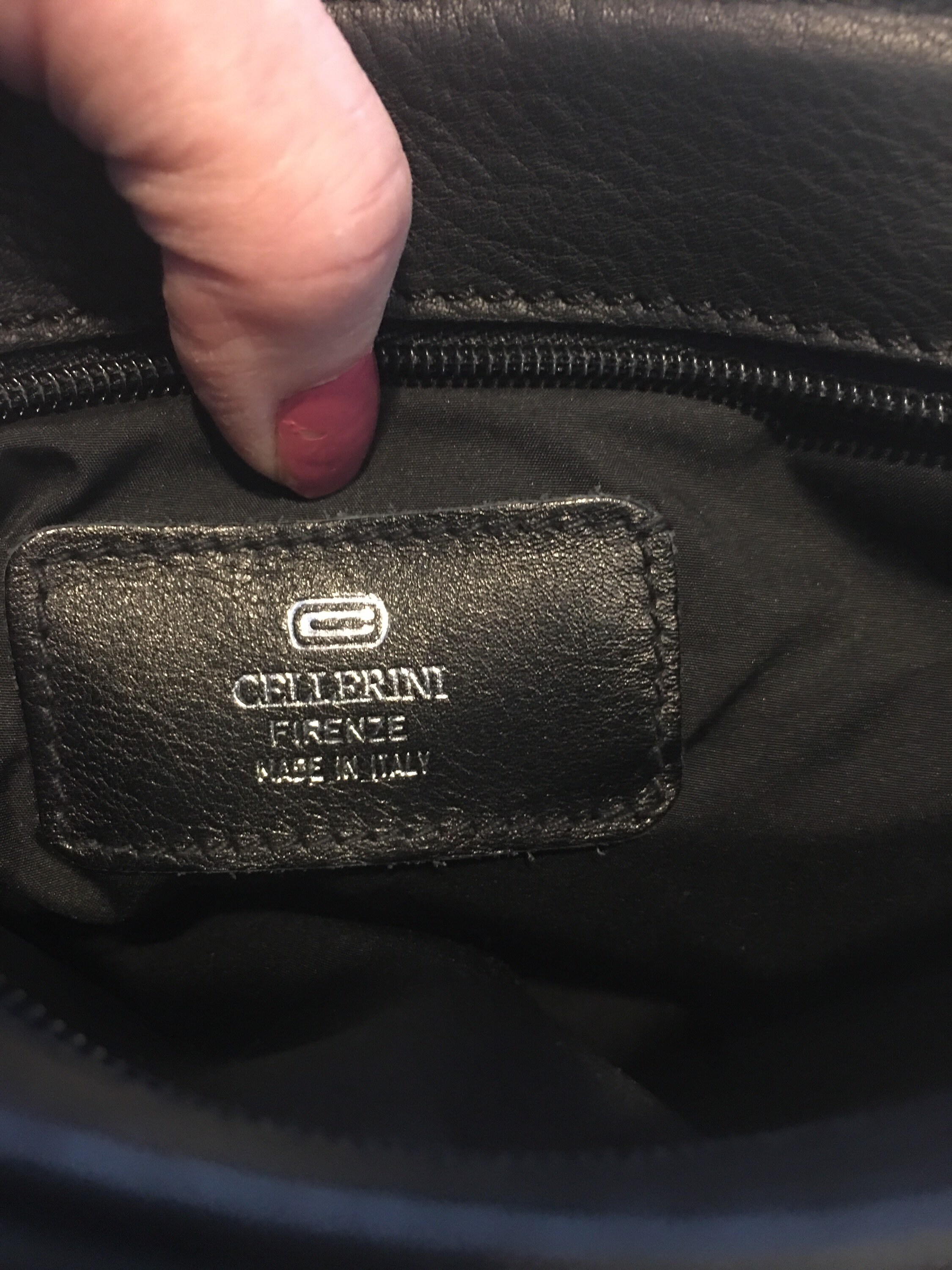 Cellerini Italian Black Leather Messenger Bag New - Etsy
