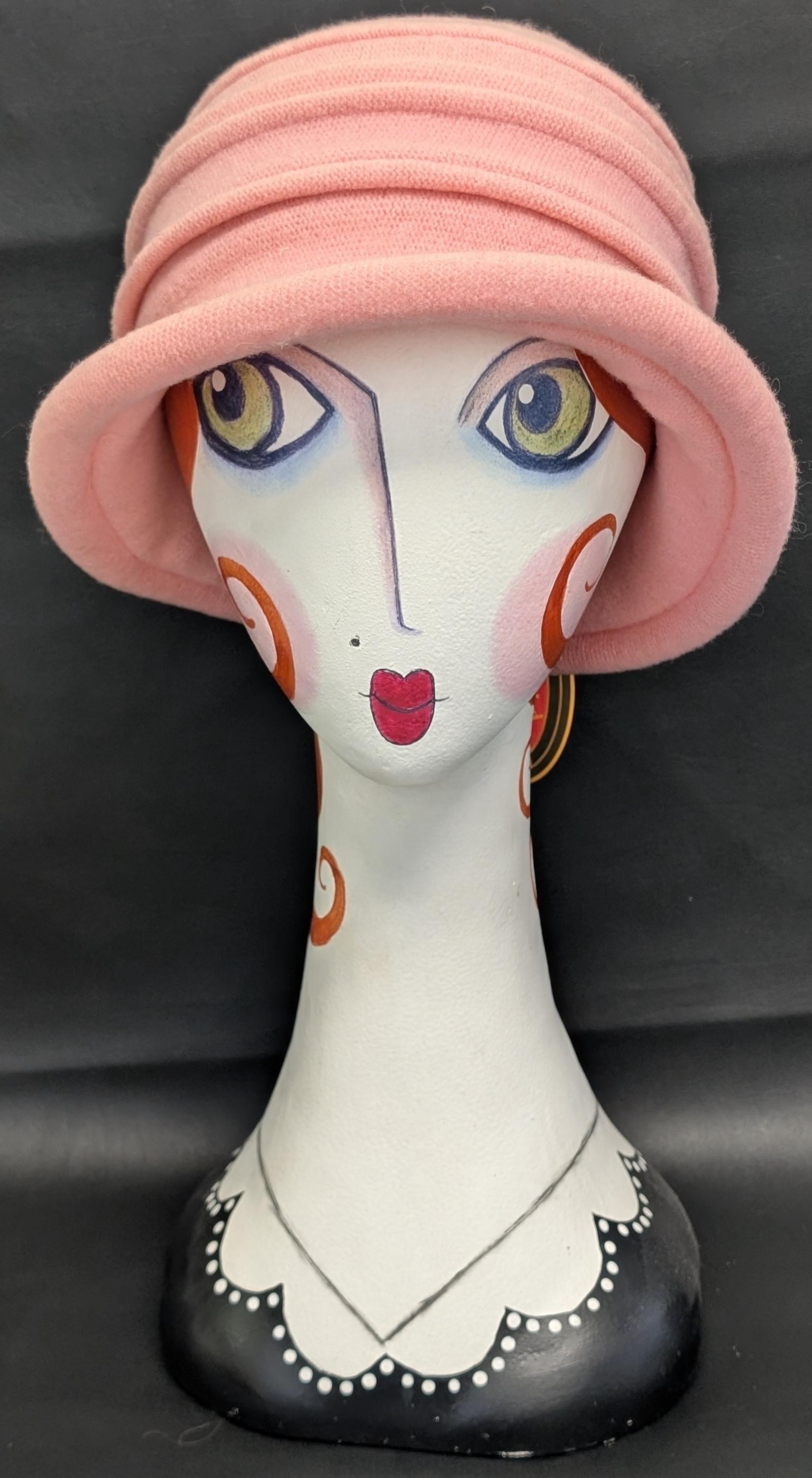 Vintage Scala Pink Hat With a Bow m52402460699_1.jpg main image 3