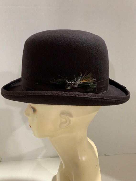 Scala Classics Brown Derby Hats, New with Tags - image 3