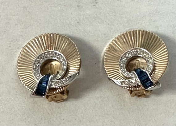 Vintage BOUCHER 1950’s Clip Earrings - image 3