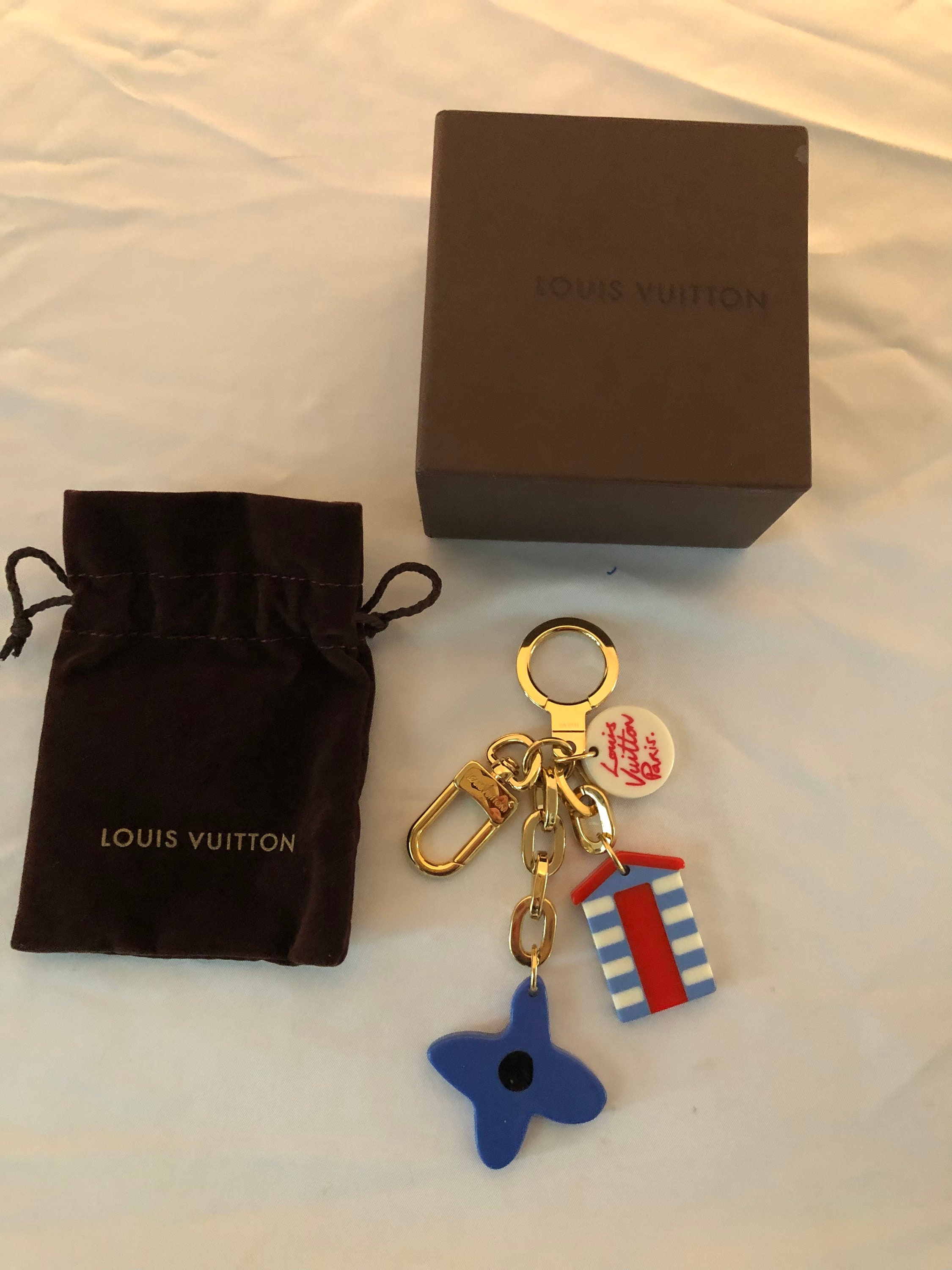 LOUIS VUITTON Fleur De Monogram Bag Charm - More Than You Can Imagine