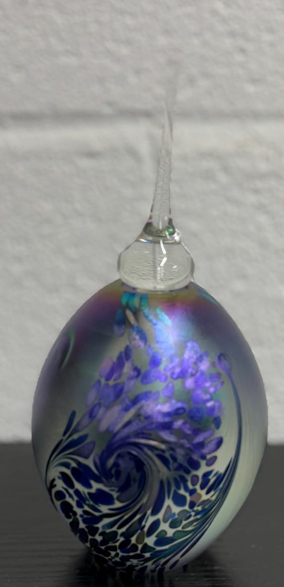Robert Eickholt Signed Glass Perfume Bottle