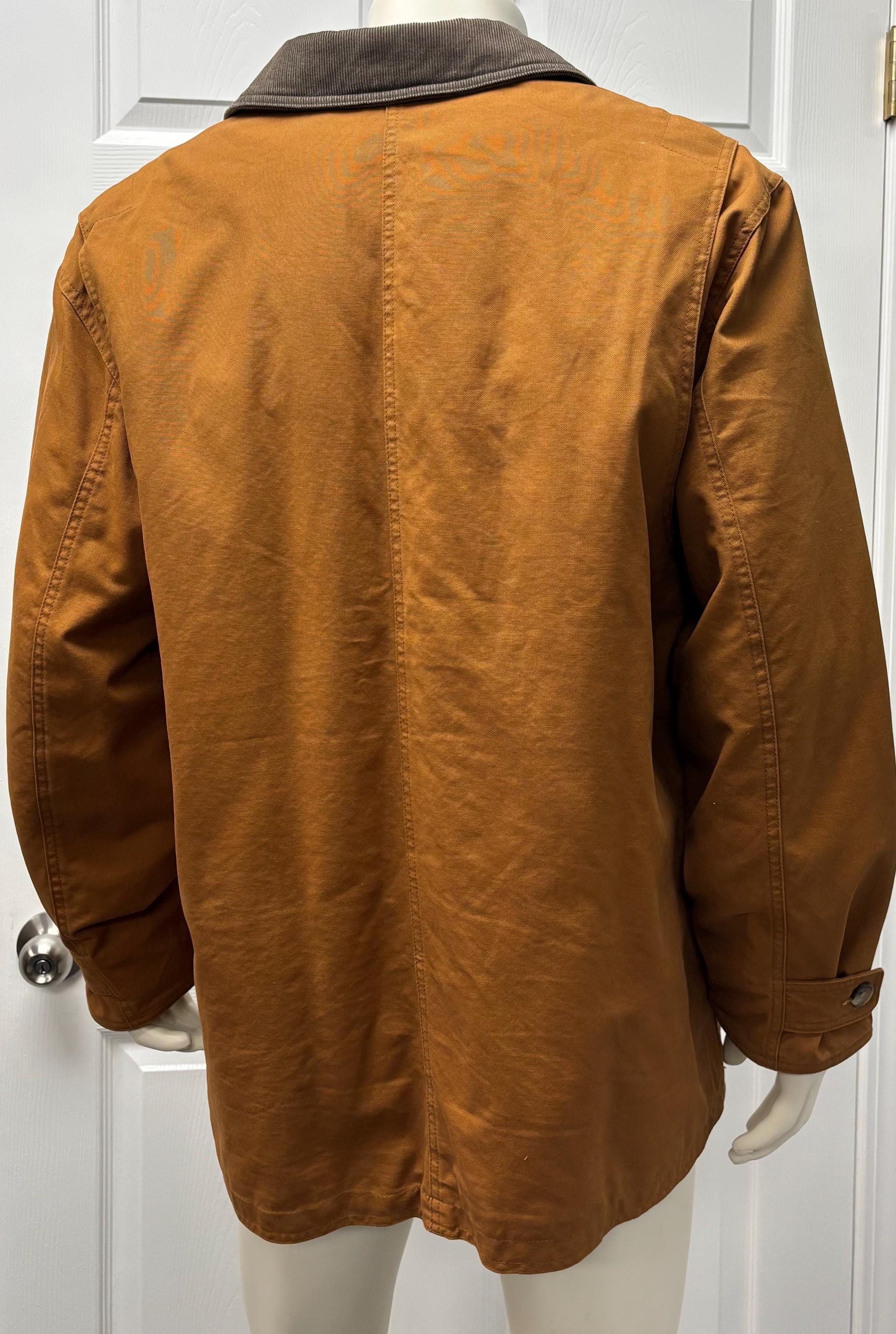 NWOT Lands' End Men's Brown Barn Coat L 42-44 Regular Corduroy