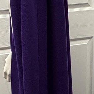 Handmade Purple Floor Length Cape with Lined Hood – Cosplay, Costume, Gothic, Renaissance