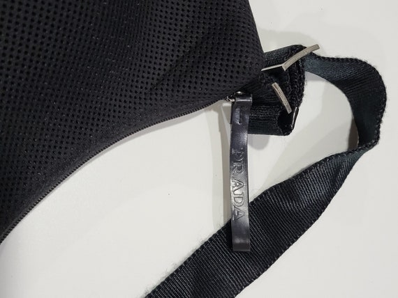 Prada Black Neoprene Adjustable Strap Handbag - image 4