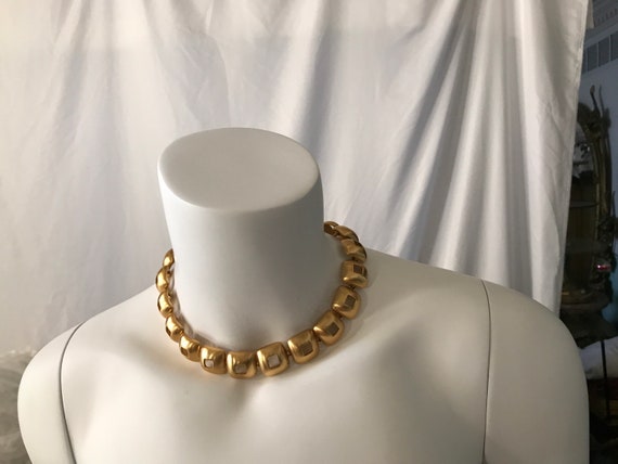 1990’s Anne Klein Gold Choker/Necklace - image 5