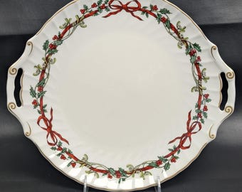 Royal Worcester Holly Ribbons Bone China Soup Bowl - Etsy