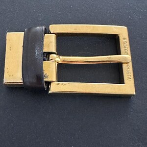 Vintage Bottega Venetta Goldtone Belt Buckle - Etsy display picture 2