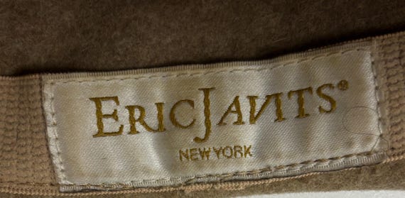 Eric Javits Packable Wool Hat. Camel Color. EUC. - image 5