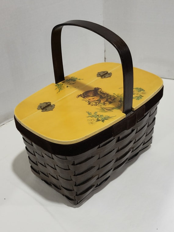 Vintage Basket Purse - image 3