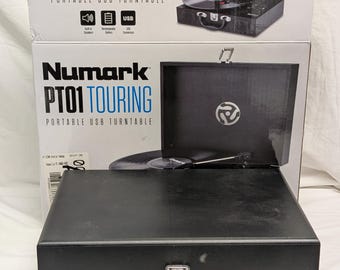 Numark PT-01 Touring Portable USB Turntable- NIB