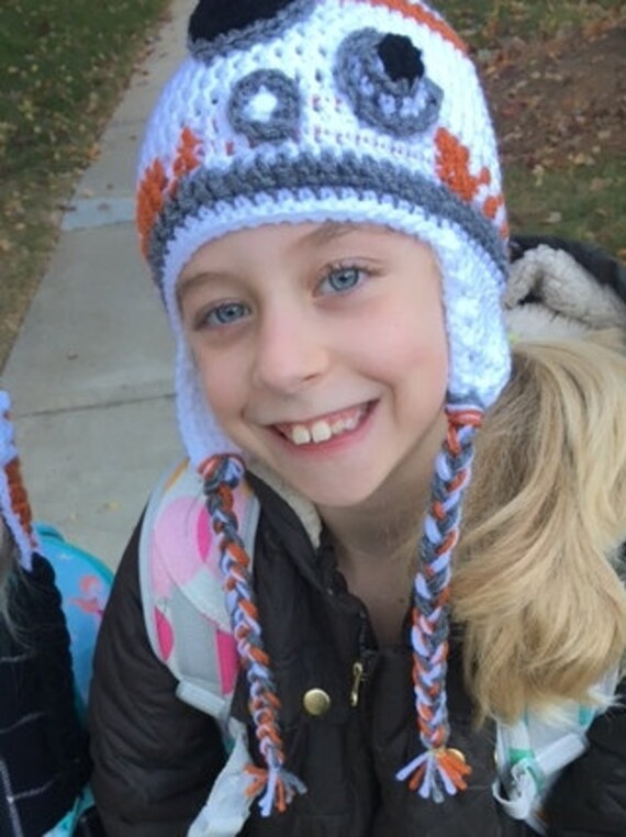 BB8 Hat Star Wars Hat Kids Hat Winter 