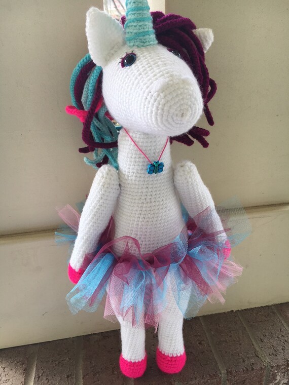 unicorn ballerina doll